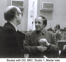 Boulez with DD
