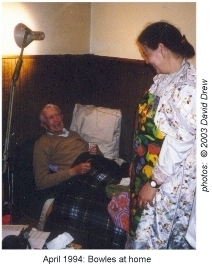 Paul Bowles, April 1994