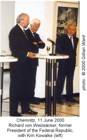 Kim Kowalke, Richard von Weizsäcker