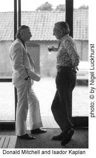 Donald Mitchell with Isador Kaplan