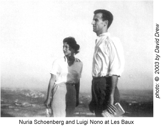 Nuria Schoenberg, Luigi Nono