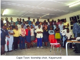 A township choir-rehearsal