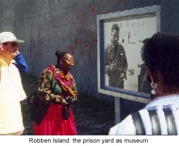 Robben Island prison compound